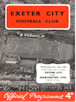 Exeter City v Man U. 1960